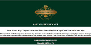 MATKA TIPS TODAY FREE SAMAJSEVA GAME